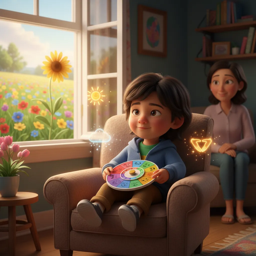 כריכת הספר גלגל הרגשות