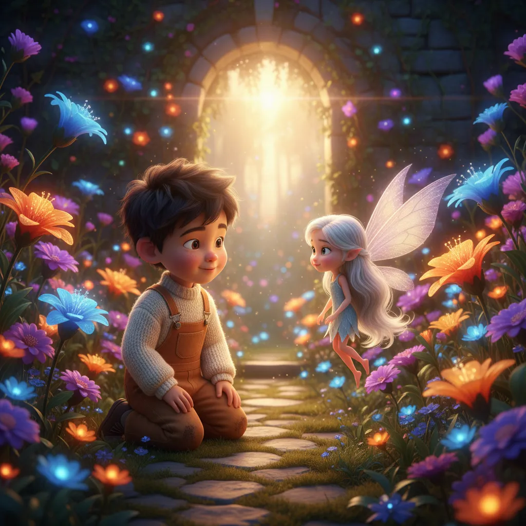 כריכת ספר הגינה הקסומה של לומה – מראה חלופי