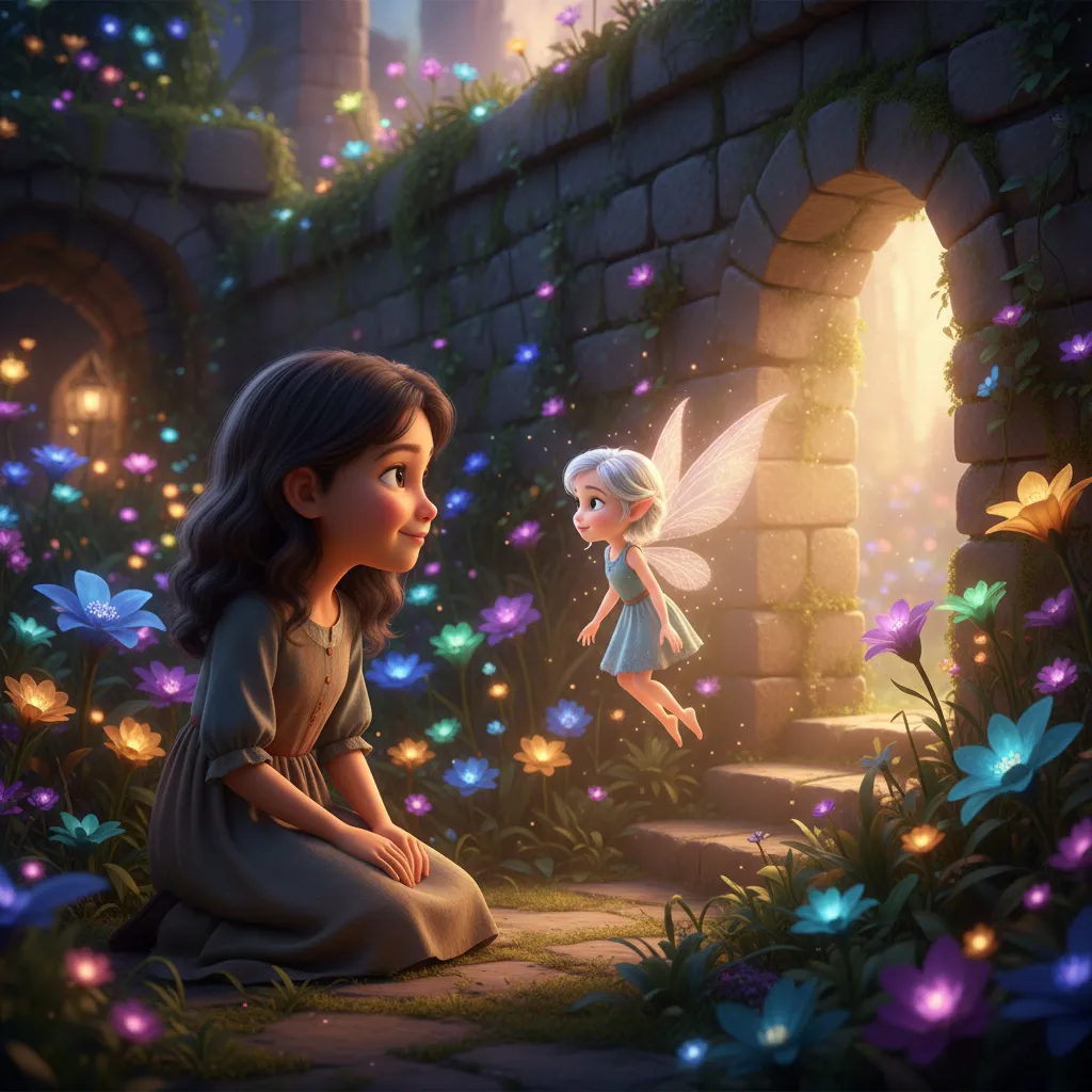 כריכת ספר הגינה הקסומה של לומה